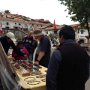 IMG 2123  Street chess against a vendor selling Conquistadors vs Incans chess sets
