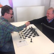 IMG 1875  Round 6, Board 1, Geoffrey Gill vs Rob Loveband